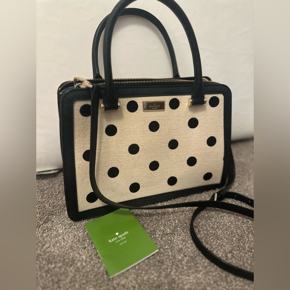 *Excellent Condition* Kate Spade Lise Bixby Place Polka Dot Purse